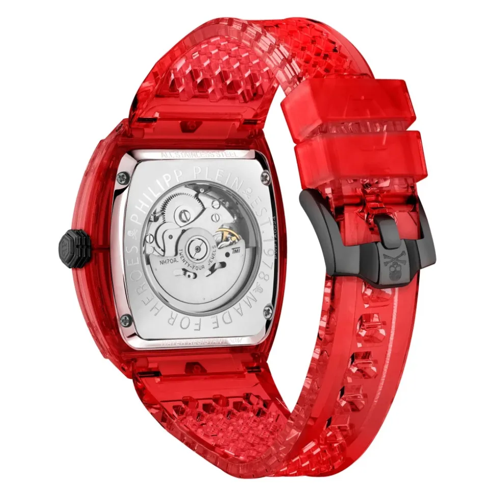 Philipp Plein Automatik Herrenuhr The $keleton Crystal
