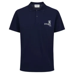 Piqué-Polohemd mit Bären-Print