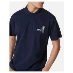 Piqué-Polohemd mit Bären-Print