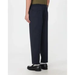 Plissee Cropped Hose