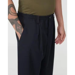 Plissee Cropped Hose