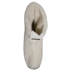 Plüsch Logo Gepolsterte Mid-Calf Stiefel