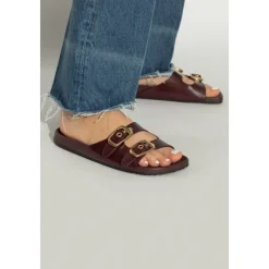 Polly Ledersandalen mit Schnalle