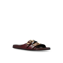 Polly Ledersandalen mit Schnalle