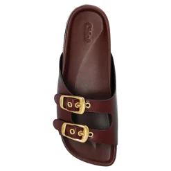 Polly Ledersandalen mit Schnalle