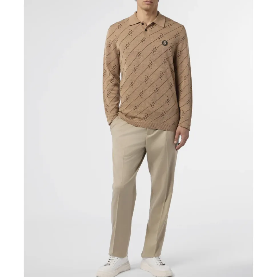 Polo Longsleeve All-Over BB