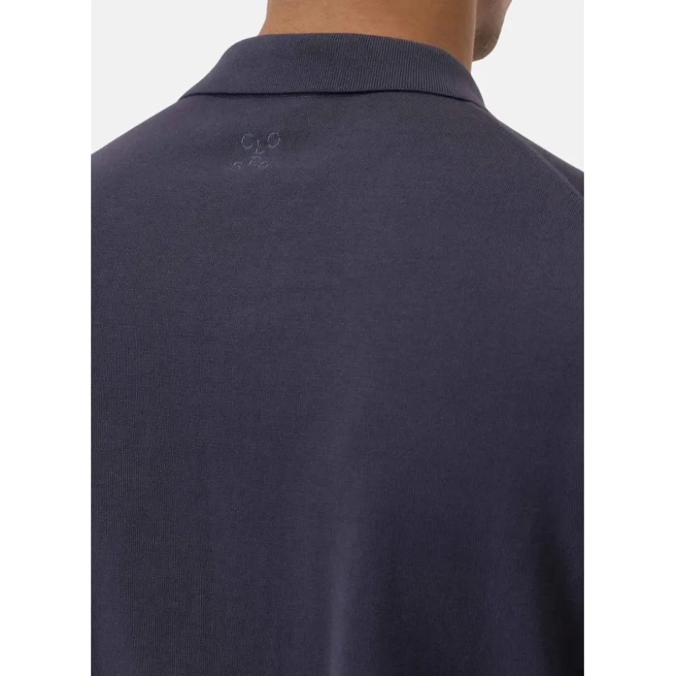Polo mit gesticktem Logo