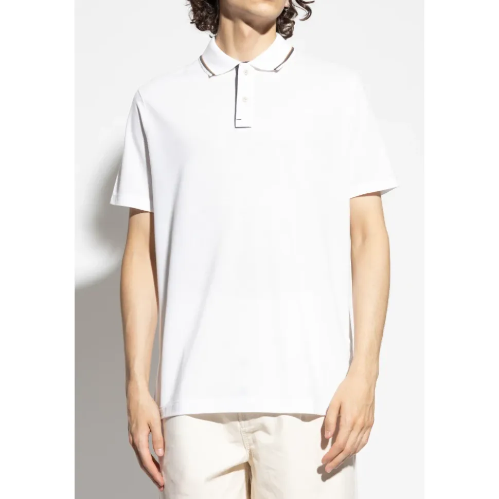 Polo mit Logopatch