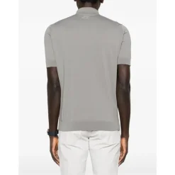 Polo-Shirt aus Strick mit Knöpfen