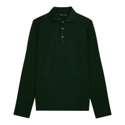 Polo-Shirt mit Flaschenhals