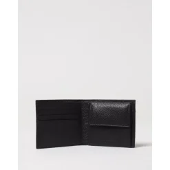 Portemonnaie aus gewalktem Leder mit Münzfach