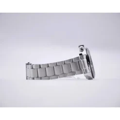 Prospex Quarz Silbernes Zifferblatt Edelstahl Uhr