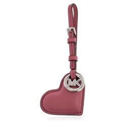 Puffy Heart Leder Taschenanhänger