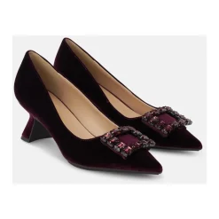 Pumps mit eckiger Spitze