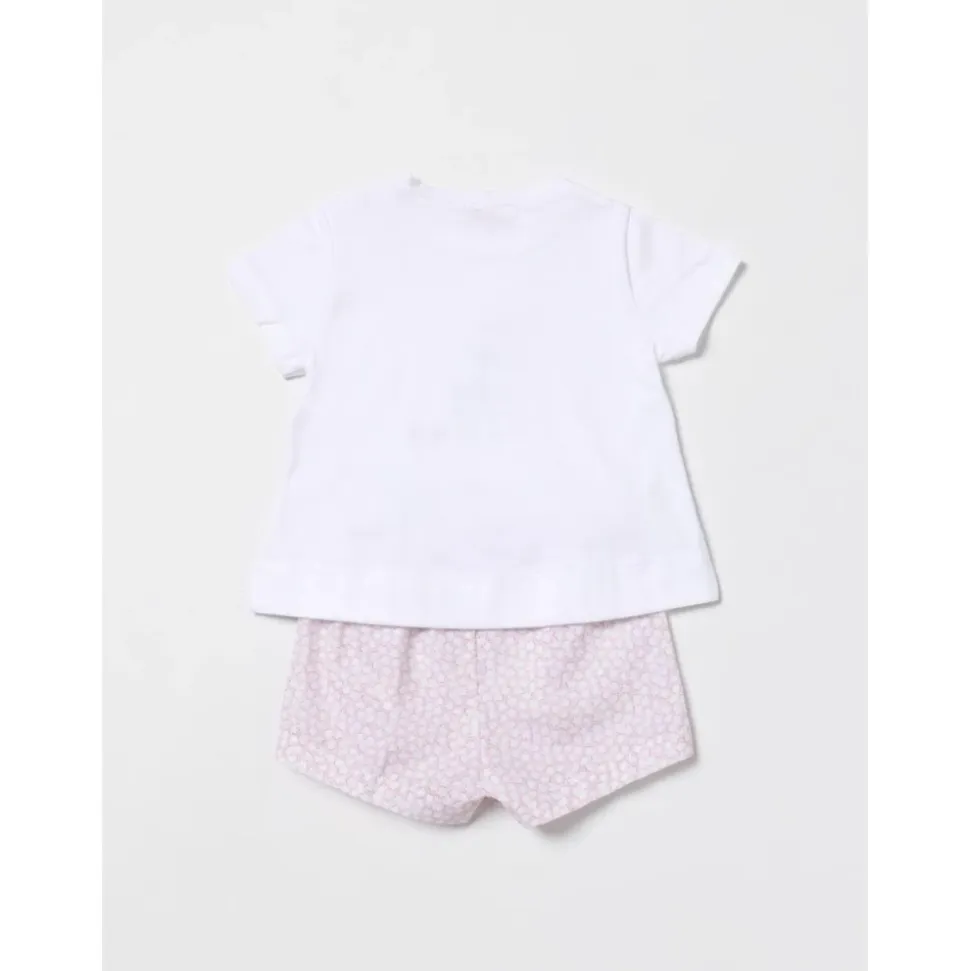 Pyjama-Set mit Vogelapplikation für Mädchen