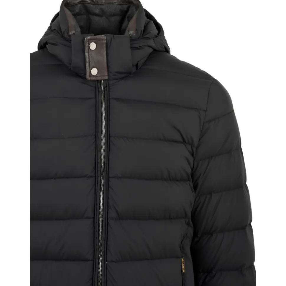 Quilted Boudin Front Zip Jacke
