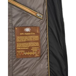 Quilted Boudin Front Zip Jacke