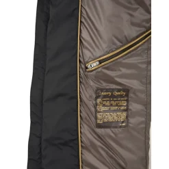 Quilted Boudin Front Zip Jacke