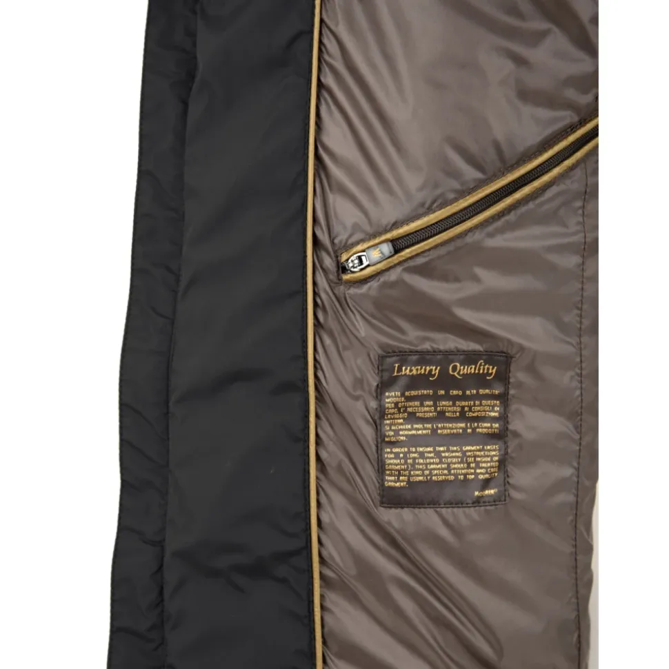 Quilted Boudin Front Zip Jacke