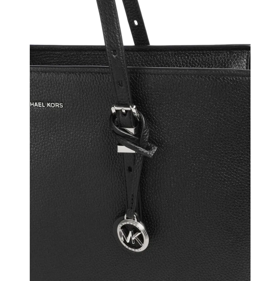 Quinn Große Handtasche aus genarbtem Leder