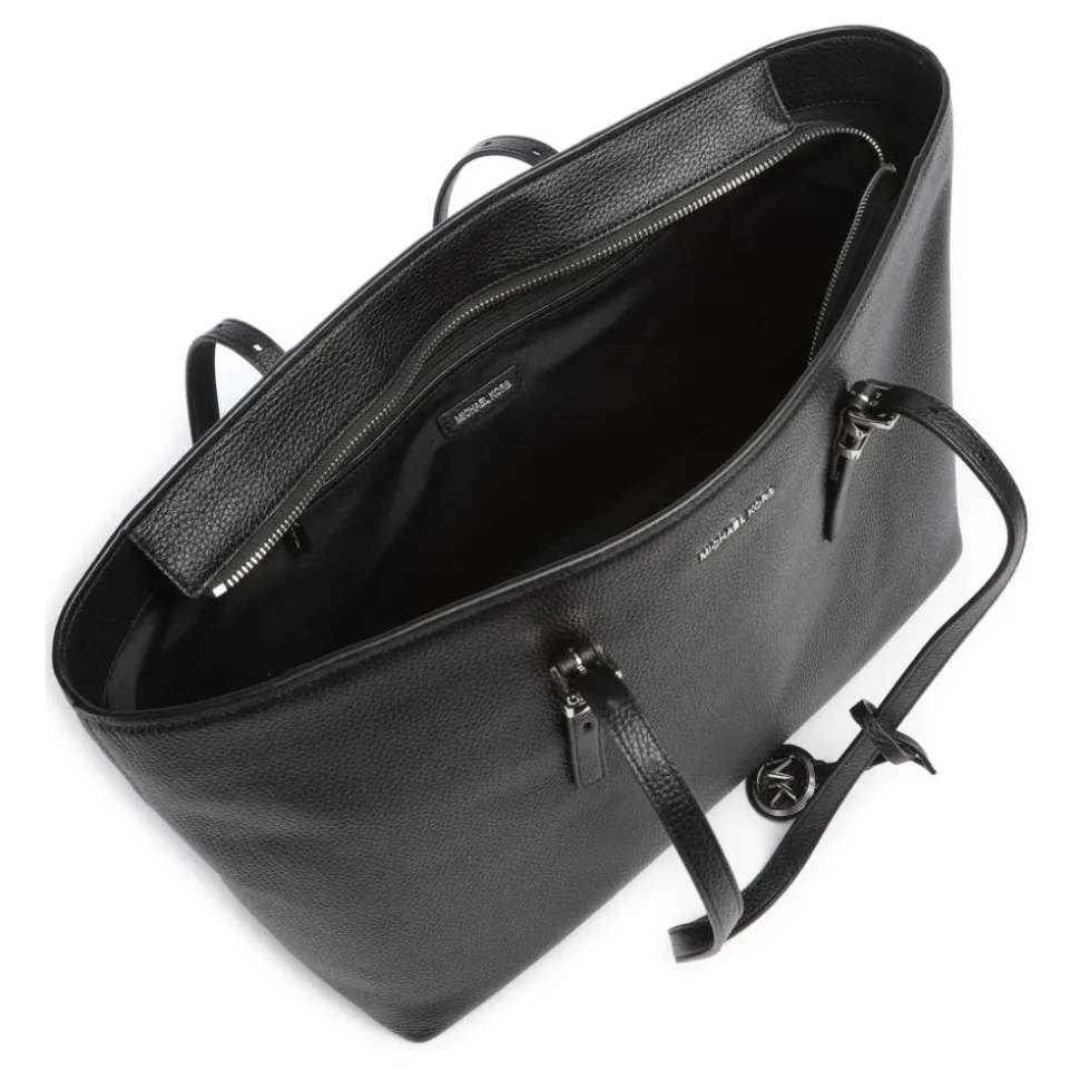 Quinn Große Handtasche aus genarbtem Leder