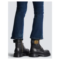 Ranger-Stiefeletten Romy aus Leder
