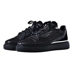 Raphael Python Cut-Matt Sneaker