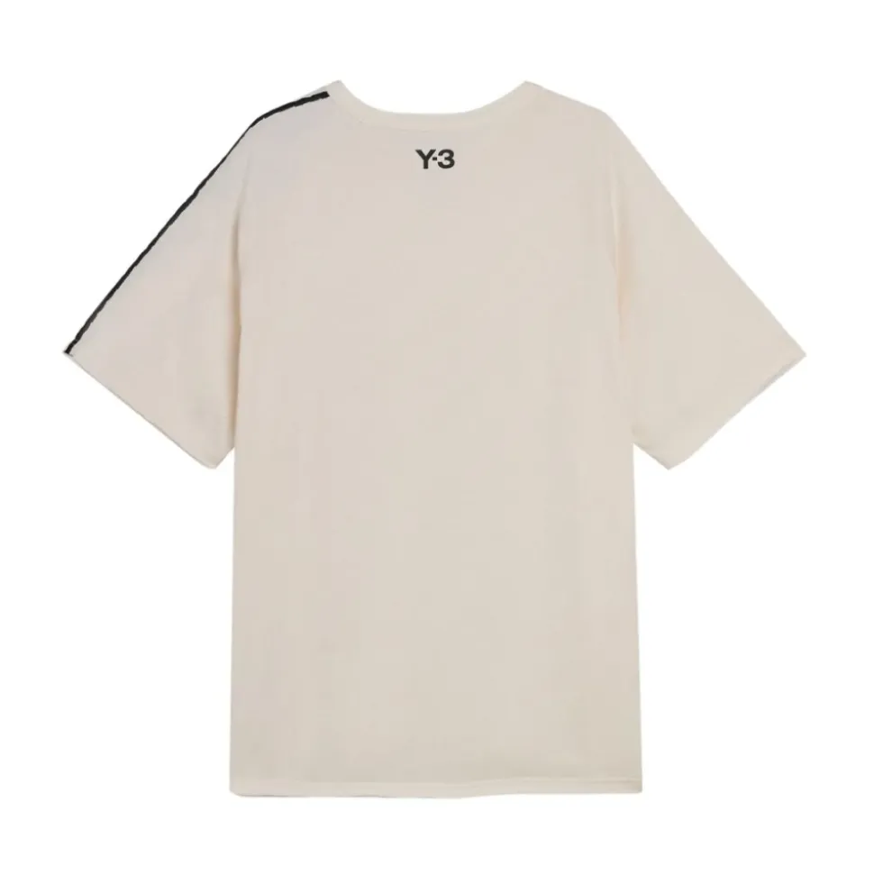 Raw Edge 3 Stripes Short Sleeve Tee