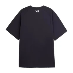 Raw Edge 3-Streifen Kurzarm-T-Shirt