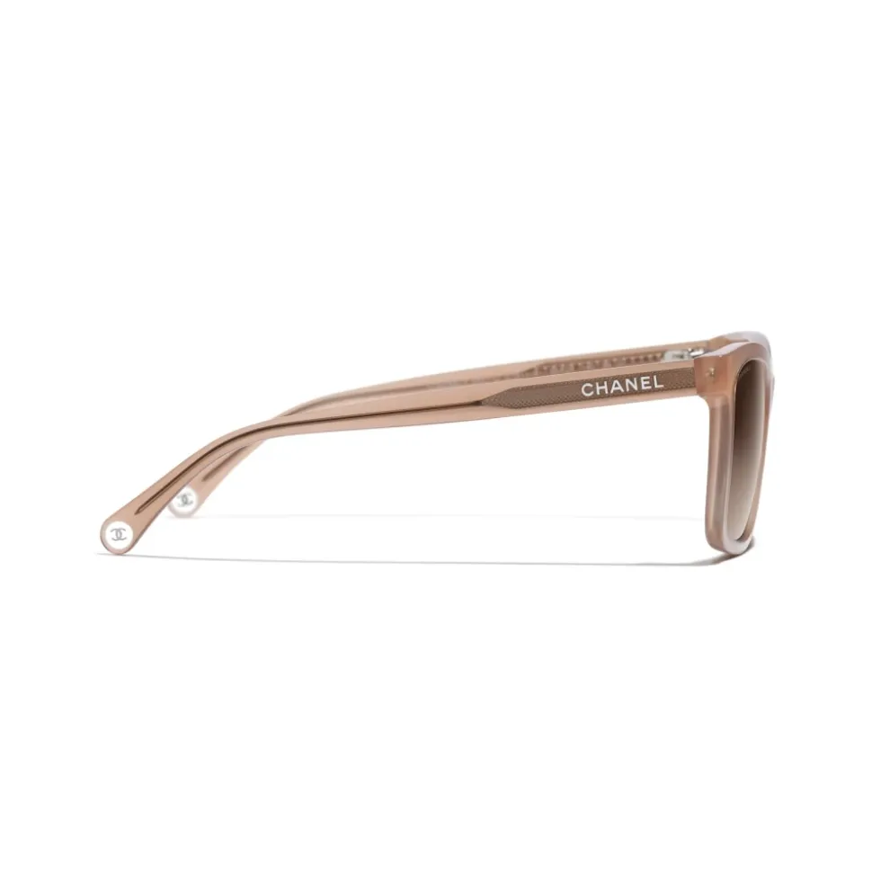 Rechteckige Sonnenbrille