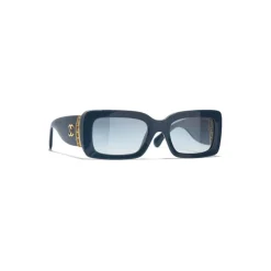 Rechteckige Sonnenbrille