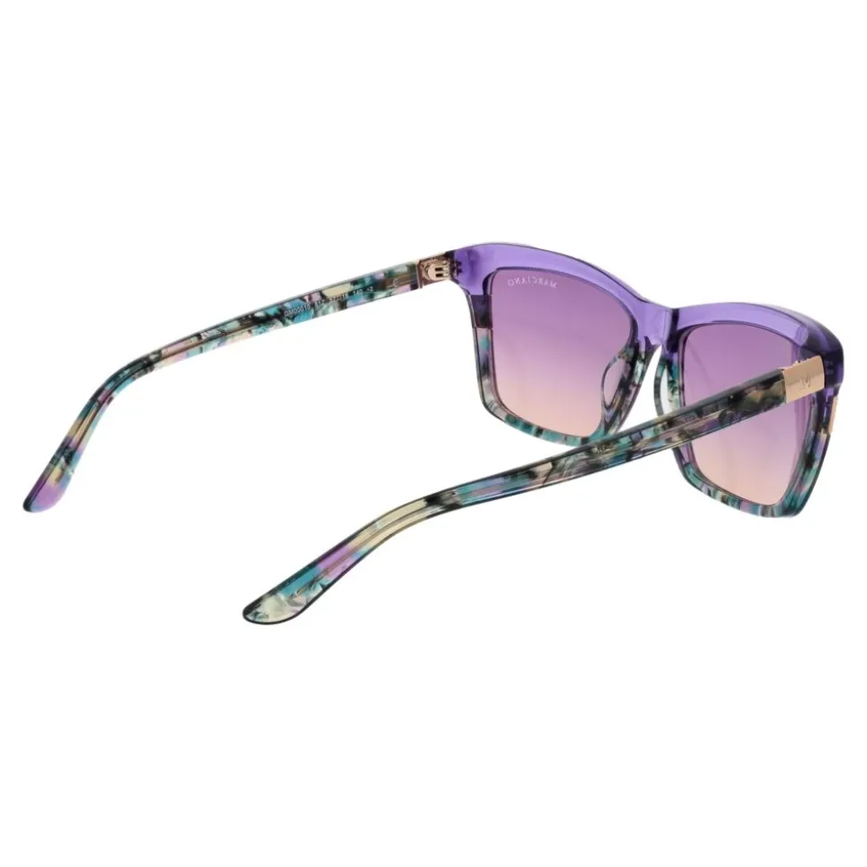 Rechteckige Sonnenbrille