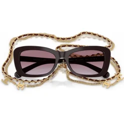 Rechteckige Sonnenbrille