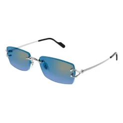 Rechteckige Sonnenbrille