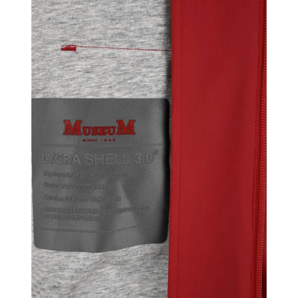 Regenbogen Feuerrote Jacke