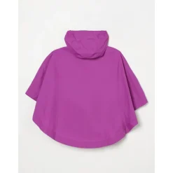 Regenponcho mit Kapuze Grüne Jacke