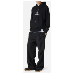 Regular Fit Hoodie mit Print und Stickerei in Zusammenarbeit mit Peanuts