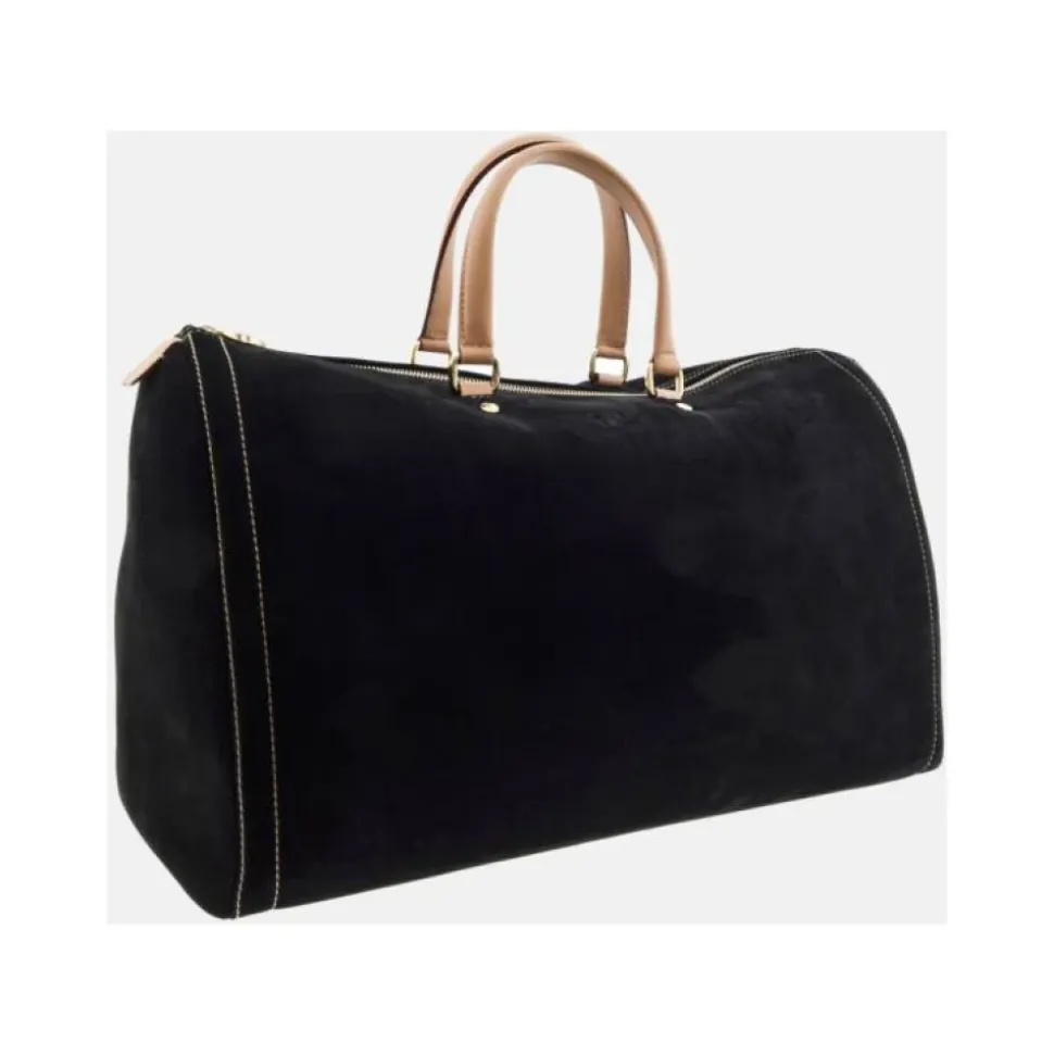 Reisetasche Andy Nobuck Schwarz