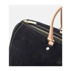 Reisetasche Andy Nobuck Schwarz