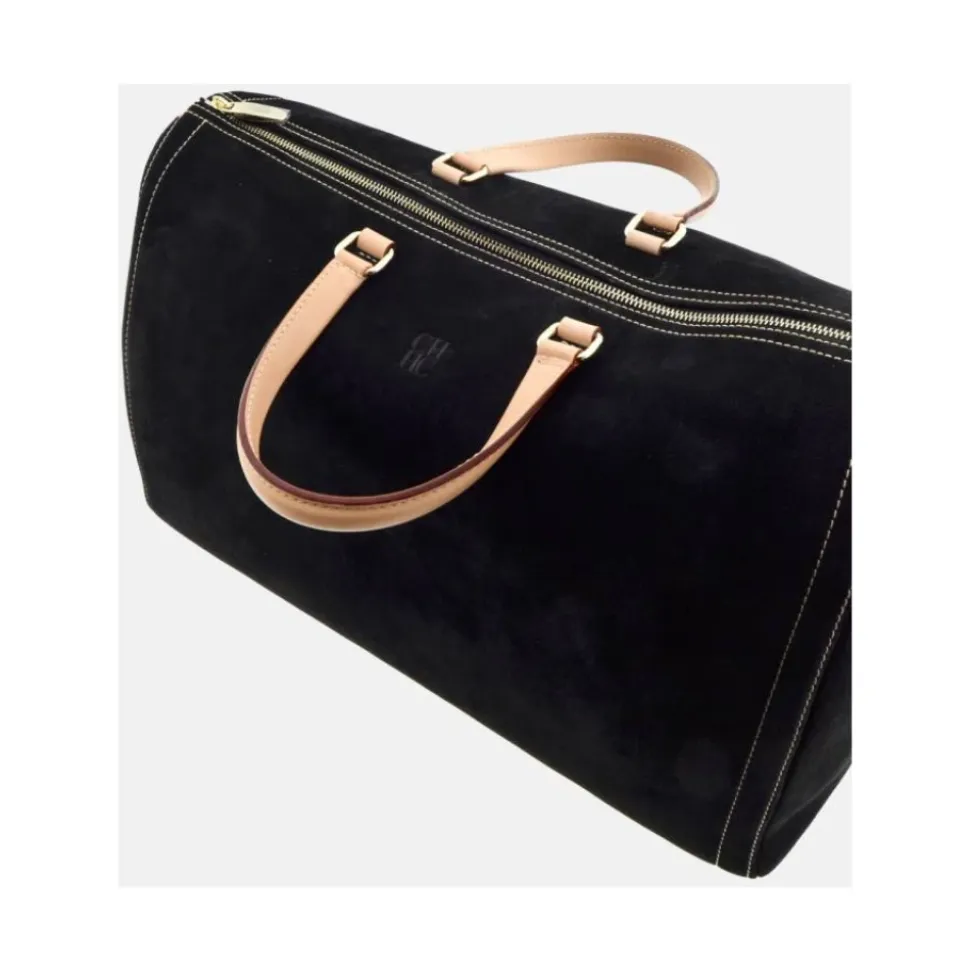 Reisetasche Andy Nobuck Schwarz