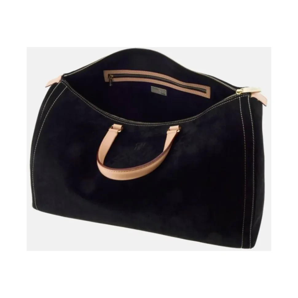 Reisetasche Andy Nobuck Schwarz