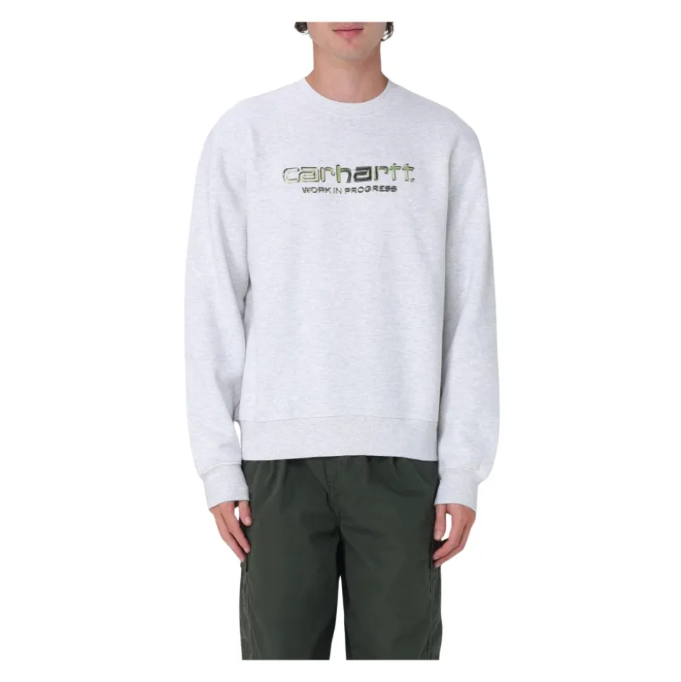 Relaxed Fit Rundhals-Sweatshirt
