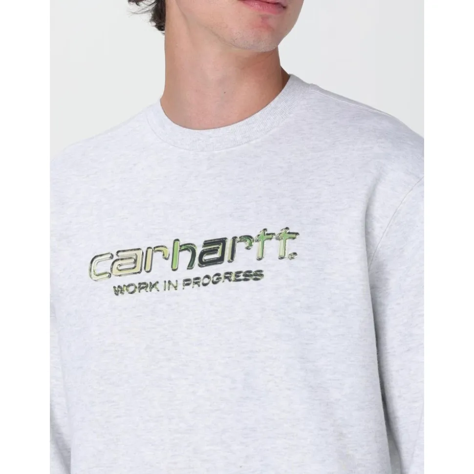 Relaxed Fit Rundhals-Sweatshirt