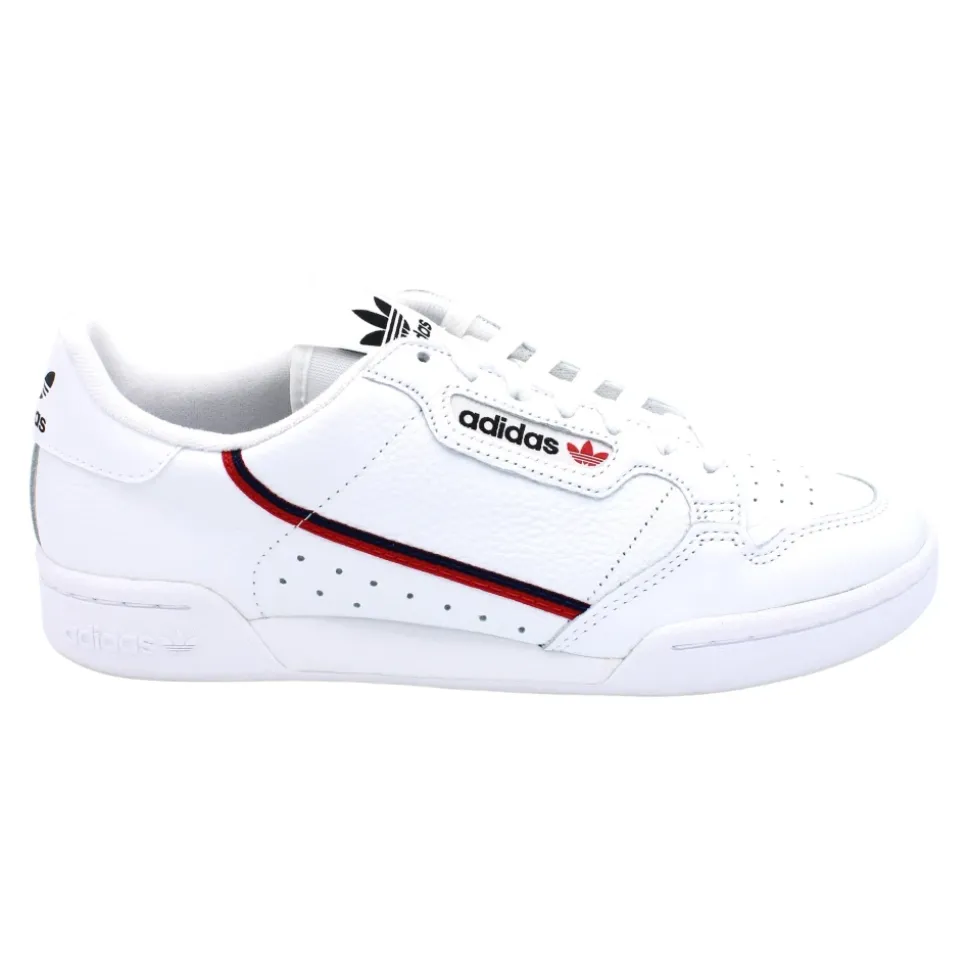 Retro Ledersneaker Gummisohle