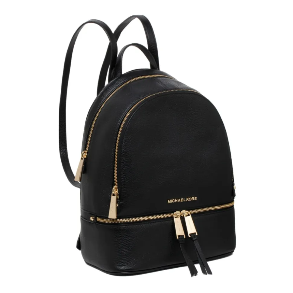 Rhea Rucksack mit goldfarbener Hardware