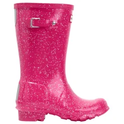 Riesige Glitzer-Gummistiefel