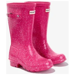 Riesige Glitzer-Gummistiefel