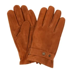 Rindslederhandschuhe in Cognac