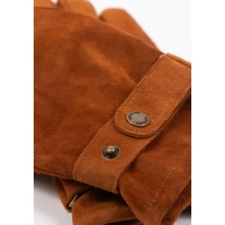Rindslederhandschuhe in Cognac