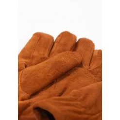 Rindslederhandschuhe in Cognac